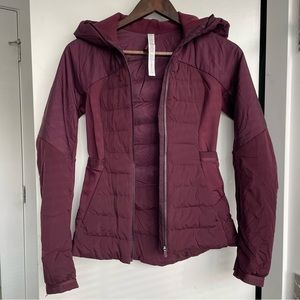 Lululemon Nylon Down Puffer Jacket (Size 2)